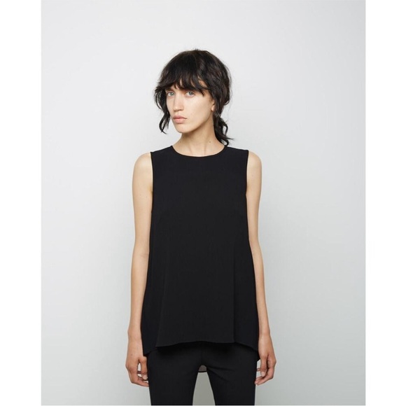 Rag and Bone • Harper Black Sleeveless Tank Top - Picture 1 of 9